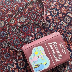 Beetlejuice handbook for the recently deceased purse